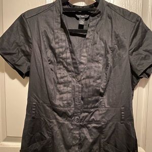 H&M black knee length dress